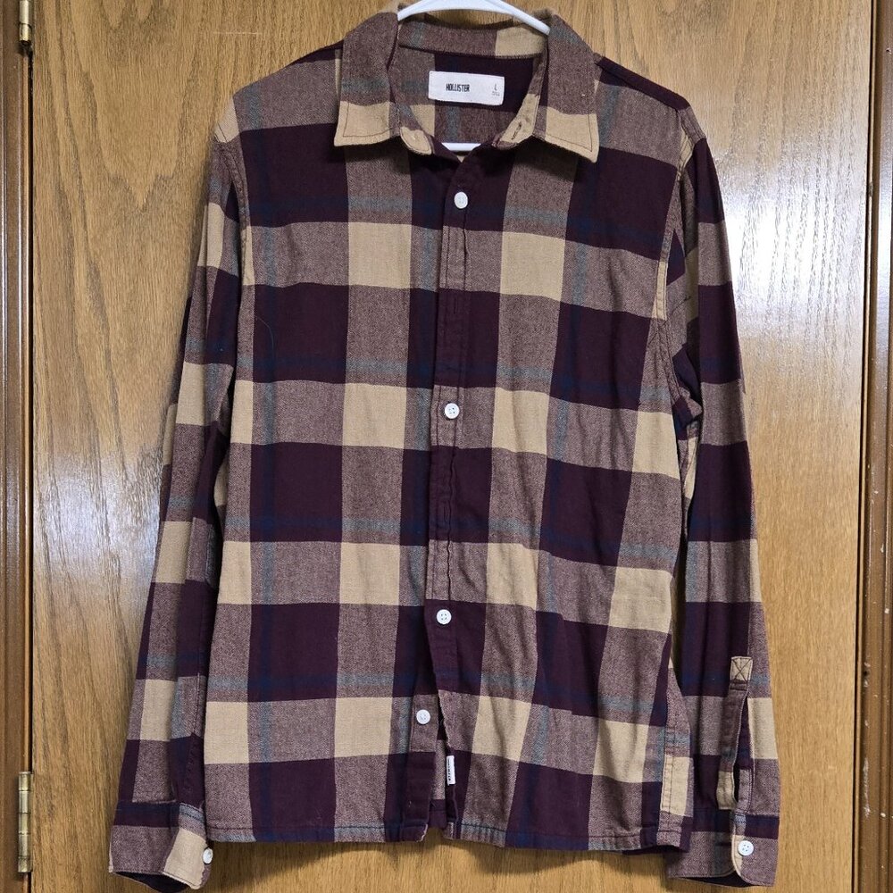 Hollister Flannel Shirt Men's Large